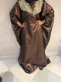 Chocolate Brown Shimmer Boubou