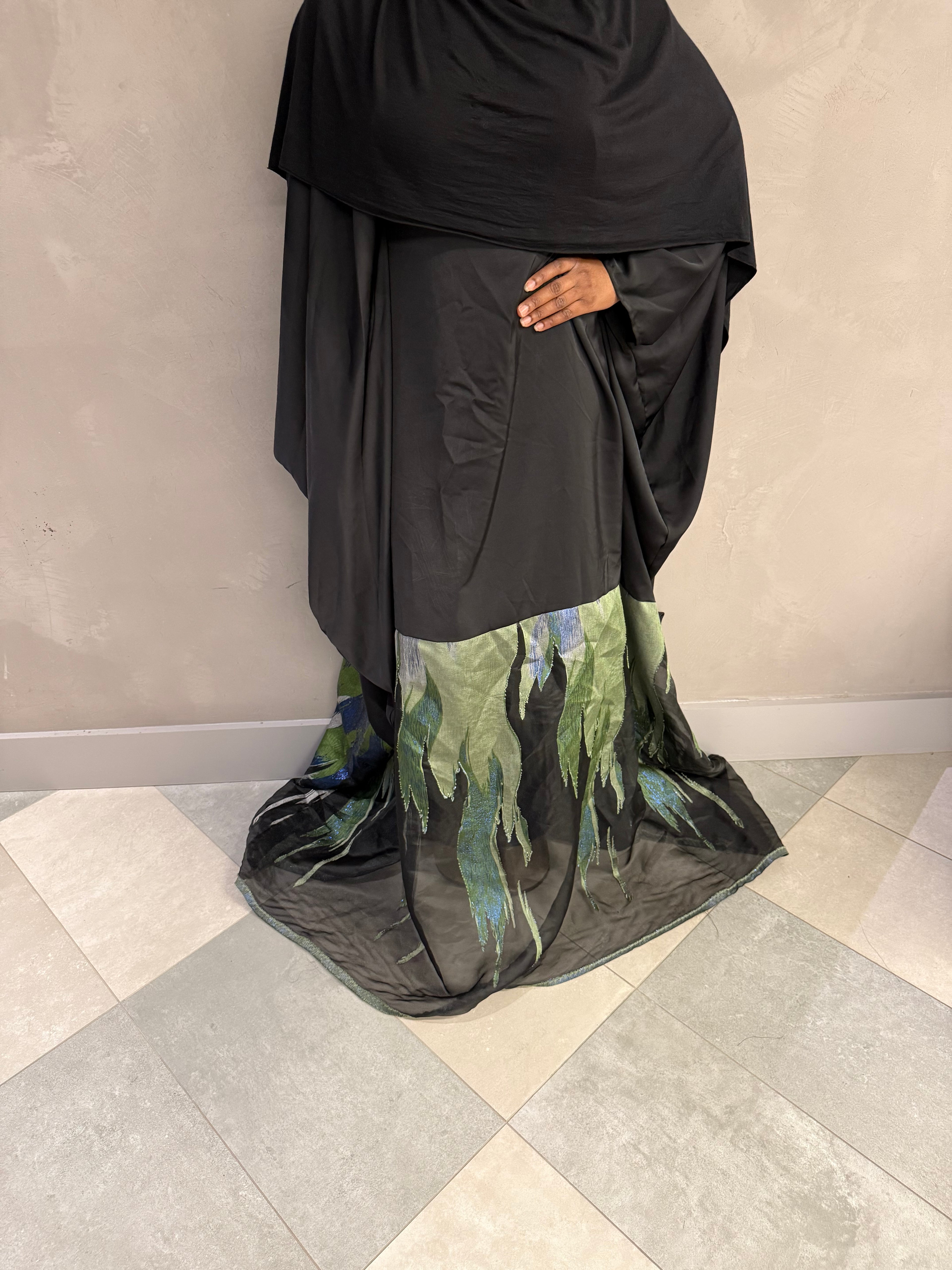Minimal Green Blend Boubou