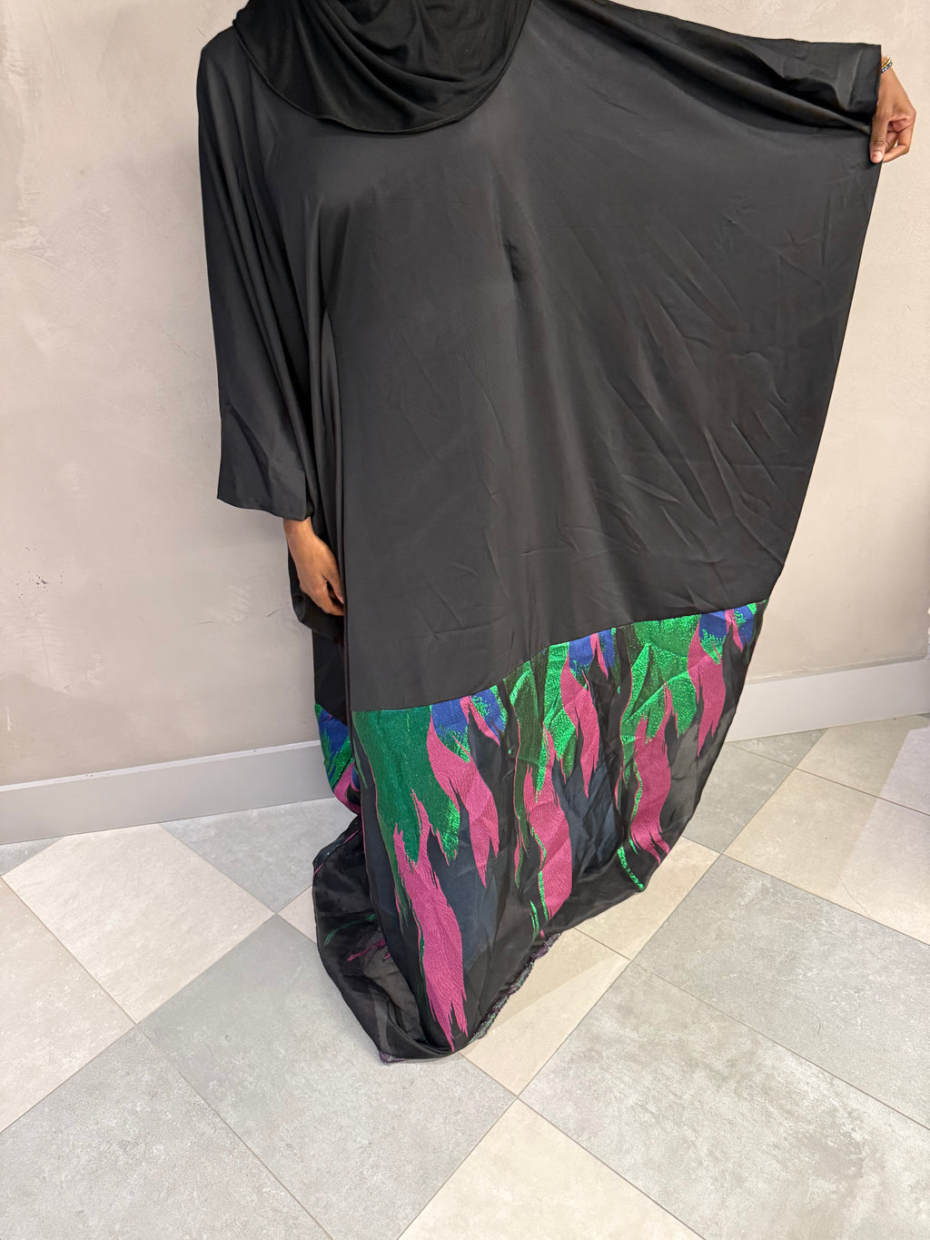 Minimal Purple Blend Boubou